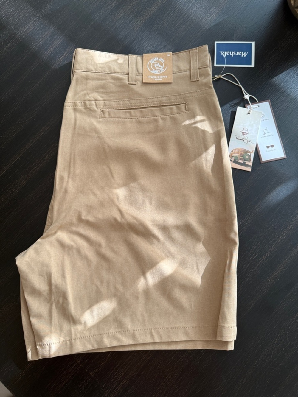 Panama Jack Men's Hybrid Shorts in Light Khaki